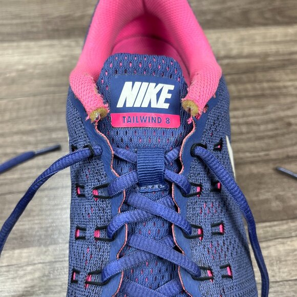 Nike Tailwind 8 Blue Pink Womens US Size 9 EUR 40.5 805942-502 Sneakers - Picture 2 of 10